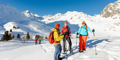 Schneeschuhwanderung Silvrettasee | © Montafon