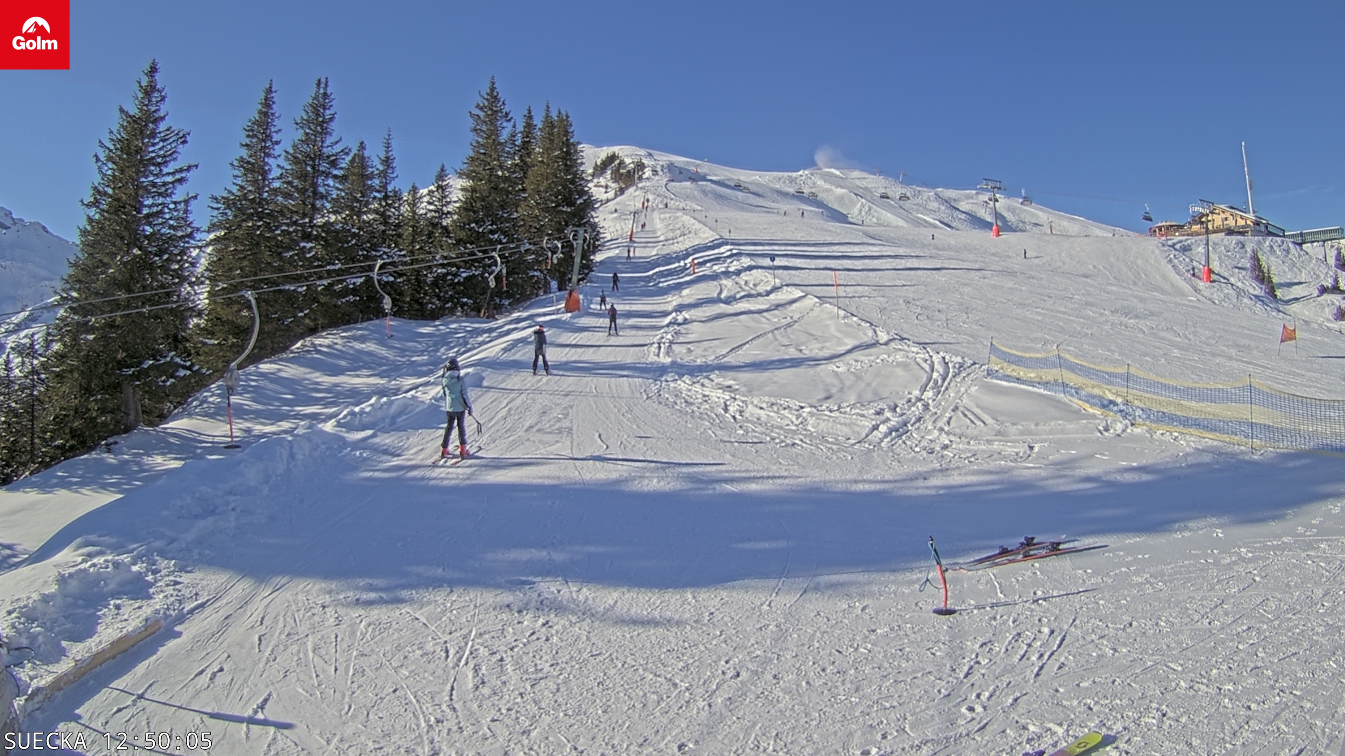 Blick von der Talstation des Schlepplift Sücka.